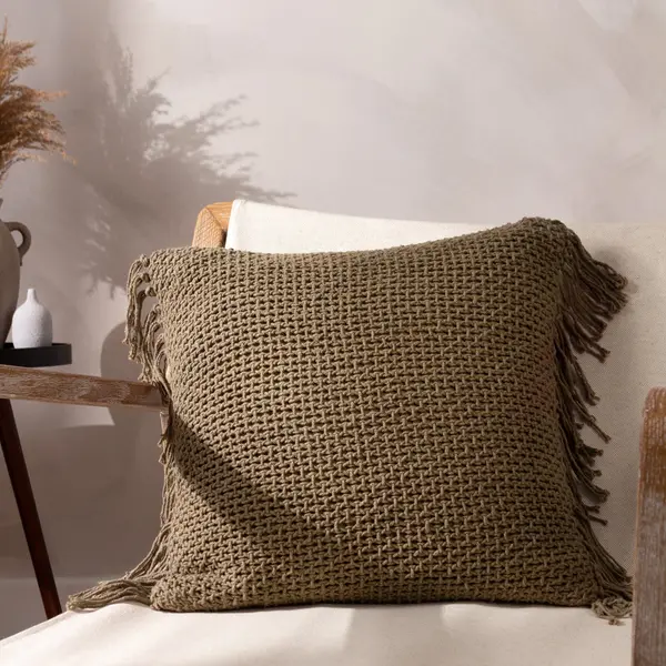 Image of Nimble Cushion Mushroom, Mushroom / 45 x 45cm / Polyester Filled