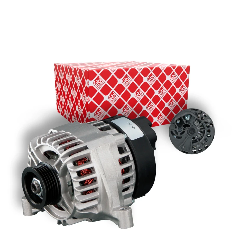 Image of FEBI BILSTEIN 101509 Generator Alternator Charging Current: 70A, Voltage: 12V Alternator (4)
