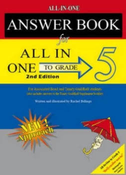 Image of Answer Booklet for All-in-One to Grade 5 a Fast Track from Beginner to Grade 5 Music Theory by Rachel Billings Paperback