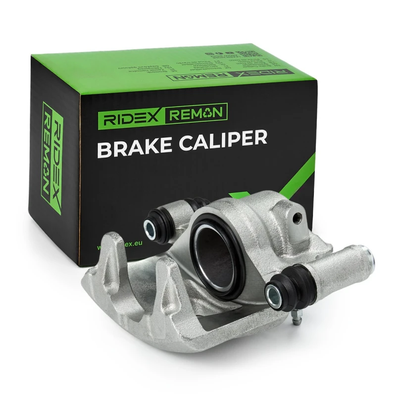 Image of RIDEX REMAN 78B1446R Brake caliper Front Axle, without holder Cast Iron Brake Caliper (78)