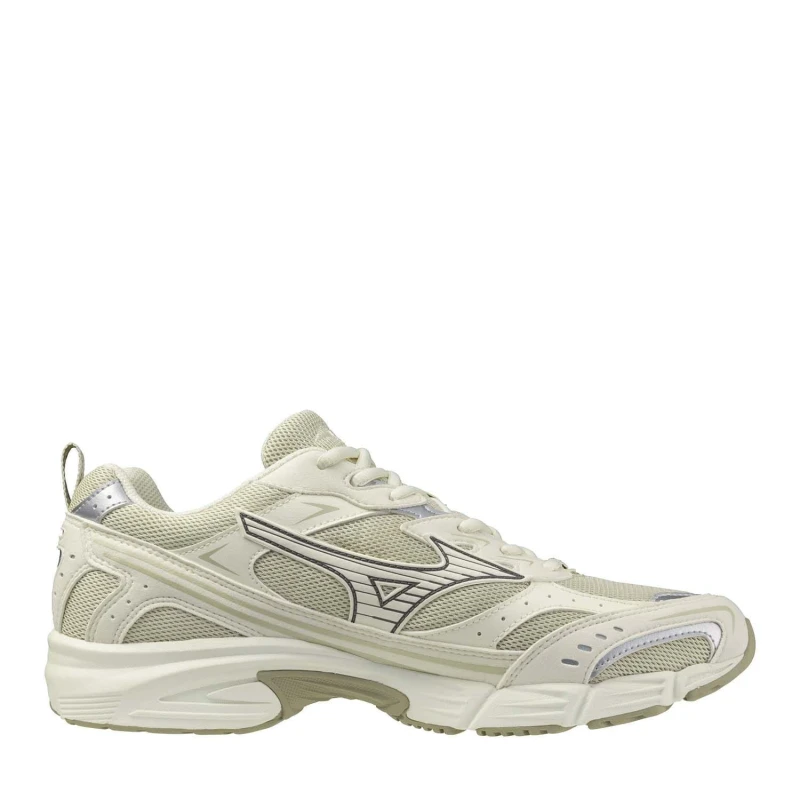 Image of Mizuno MXR Casual Trainers White Grey female UK 4.5