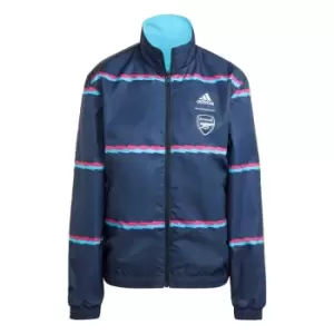 adidas Arsenal Anthem Jacket Womens - Sky Rush