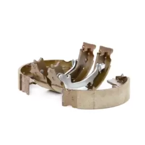Image of RIDEX Handbrake Shoes Rear Axle 1419B0011 Parking Brake Pads,Handbrake Pads HYUNDAI,KIA,TUCSON (JM),SANTA FE I (SM),TRAJET (FO),SONATA IV (EF)