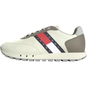Image of Tommy Jeans Tommy Jeans Leather Runner - Beige