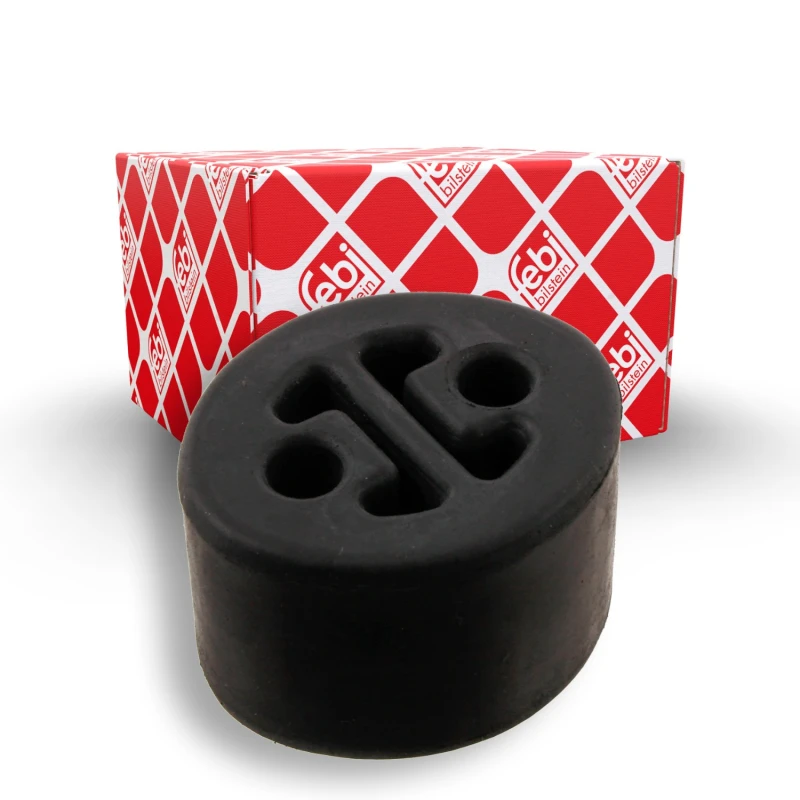 Image of FEBI BILSTEIN 30824 Holder, exhaust system Rear Axle Rubber Holder,exhaust system (1059)