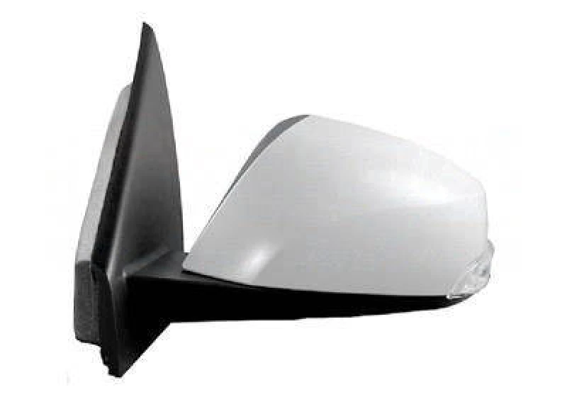 Image of VAN WEZEL 4356807 Wing mirror * HAGUS * Left, chrome, with temperature sensor, primed Outside Mirror (50)