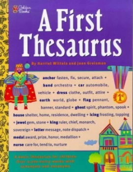 Image of A First Thesaurus by Harriet Wittels Paperback