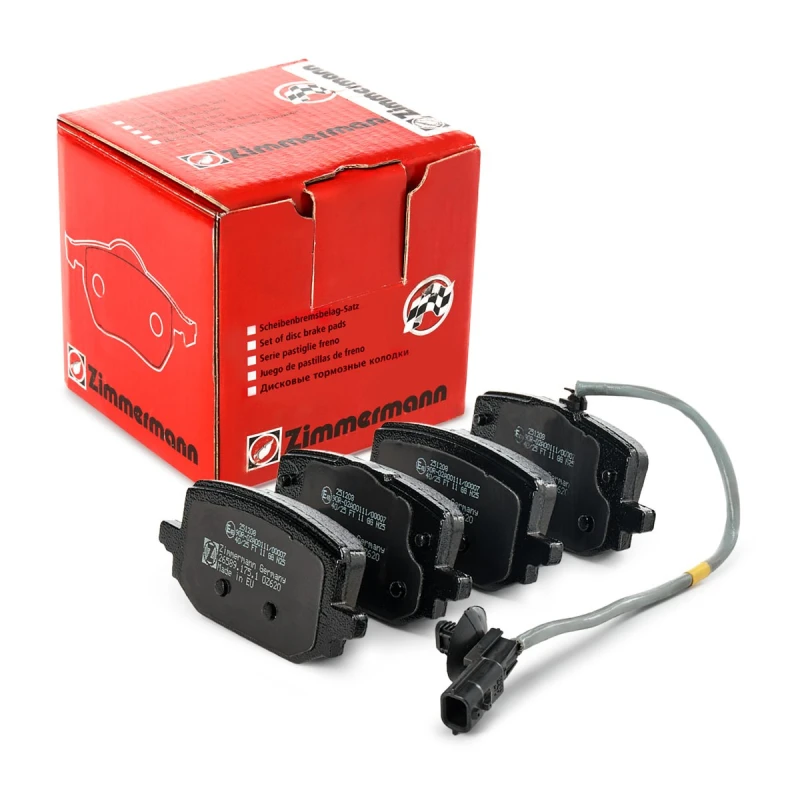 Image of ZIMMERMANN Brake pad set ZIMMERMANN 26589.175.1
