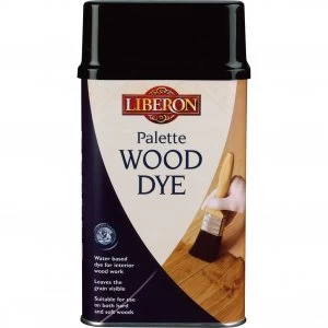 image of Liberon Palette Wood Dye Teak 250ml