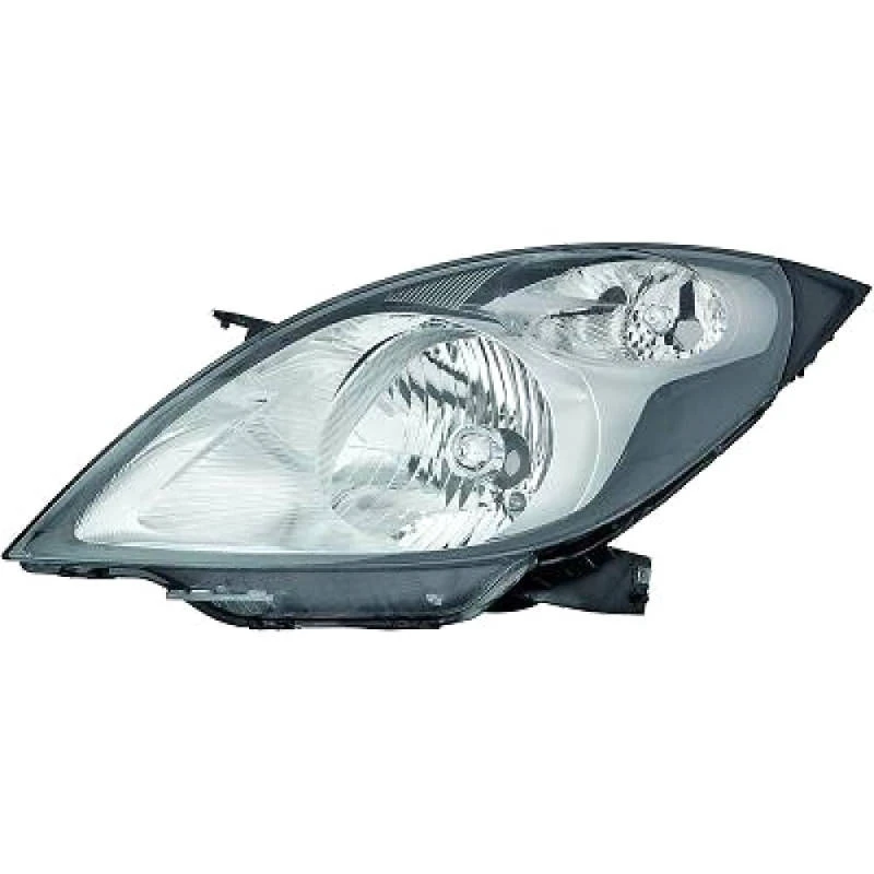 Image of DIEDERICHS 6933080 Headlights H4, Right, with motor for headlamp levelling Headlight (259)