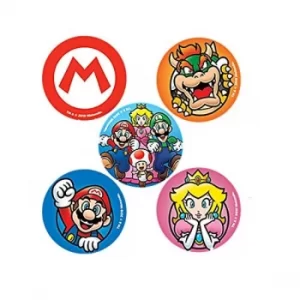 image of Super Mario 4pk Eraser Set