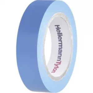 Image of HellermannTyton HelaTape Flex 15 710-00100 Electrical tape HelaTape Flex 15 Blue (L x W) 10 m x 15mm
