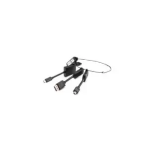 Image of Kramer Electronics Adapter Ring 9 HDMI Type A (Standard) DisplayPort + Mini DisplayPort + USB Type-C Black