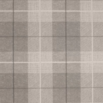 Image of Arthouse Country Tartan Textured Paste the Wall Wallpaper - Taupe