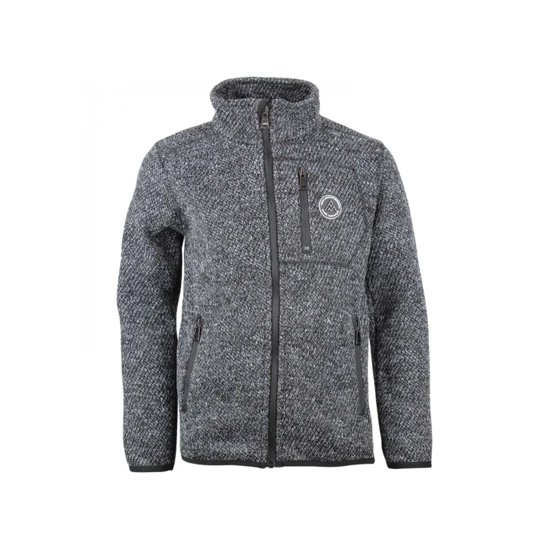 Image of Child fleece Peak Mountain Ecapino Noir Male 10 ans
