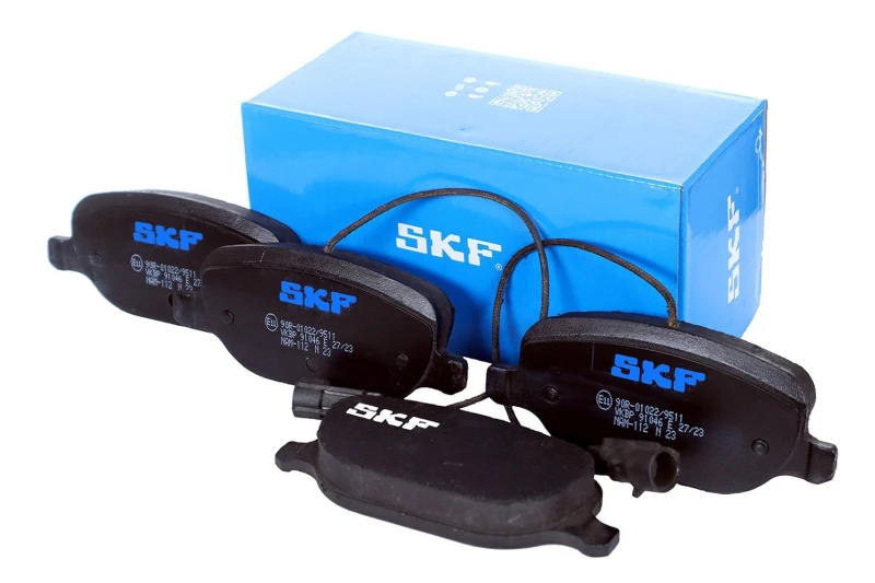 Image of SKF VKBP 91046 E Brake pad set incl. wear warning contact Brake Pad Set,disc brake (402)