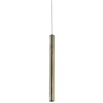 Image of Fan Europe Lighting - Fan Europe Oboe - Integrated LED Slim Aluminium Pendant, Bronze, 4000K
