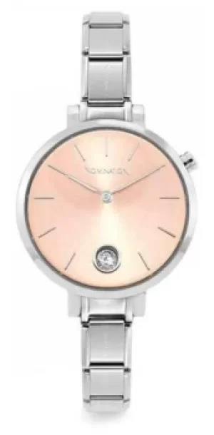 Image of Nomination 076033/027 PARIS Watch With Steel Band ROUND With Jewellery