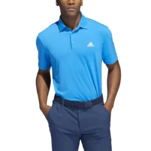 Image of adidas Ultimate365 Solid Left Chest Polo Shirt blue rush XL