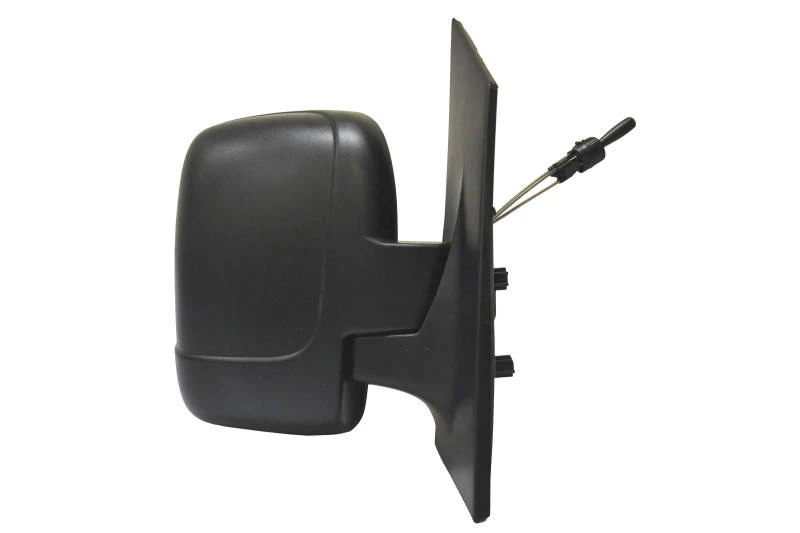 Image of PRASCO FT9237053 Wing mirror Right, black, Manual, for 2 mirror system Outside Mirror (50)