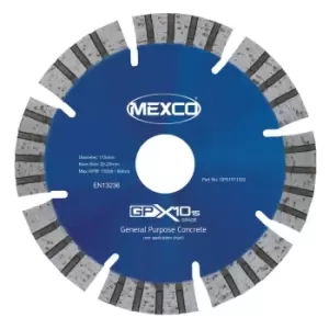 image of 115mm GPX15 Universal Concrete Diamond Blade