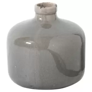 Image of Garda Grey Glazed Eve Vase