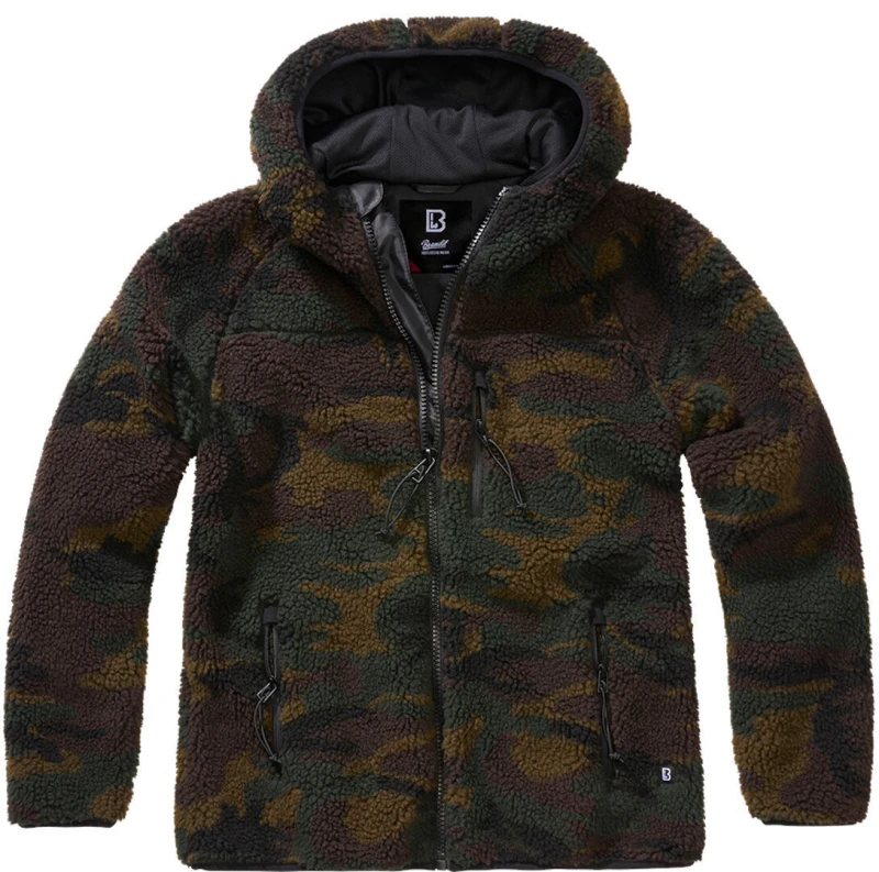 Image of Brandit Ladies Teddy Fleece Jacket Fleece Jacket woodland XXL Women