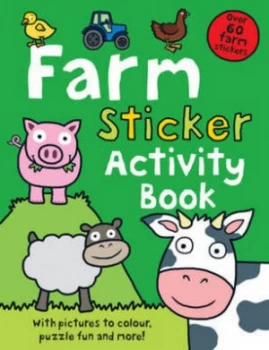 Image of Farm Sticker Activity Book by Roger Priddy Book