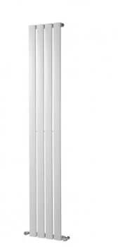 Image of Wickes Haven Flat Panel Vertical Designer Radiator - White 1800 x 630 mm