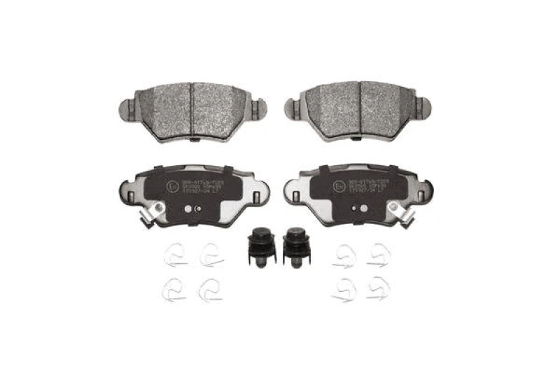 Image of LPR 05P699 Brake pad set with bolts/screws Brake Pad Set,disc brake (402)