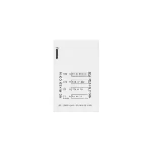 Image of Purely Everyday Polypost Wallet Clear BX5000 95X90 Coin Bag - Box of 5000