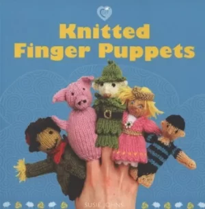 Image of Knitted finger puppets by Susie Johns