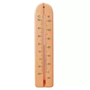 image of Wood Wall Thermometer Pack 1