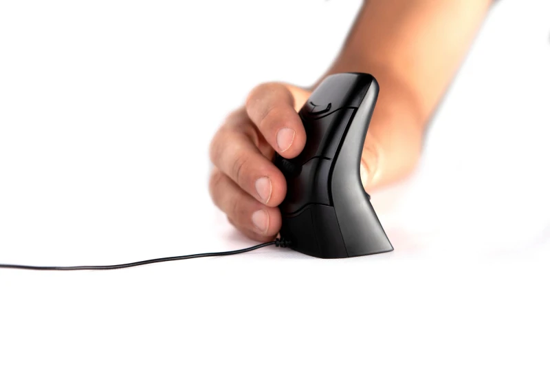 Image of DXT Mouse DXT03 Mouse is a wired compact ergonomic ambidextrous mouse