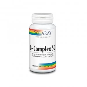 Image of Solaray B-Complex 50 Capsules 60 (1016)