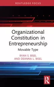 Image of Organizational Constitution in Entrepreneurship Movable Type