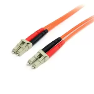 Image of StarTech.com 1m Multimode 62.5/125 Duplex Fiber Patch Cable LC - LC
