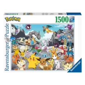 Image of Pokémon Jigsaw Puzzle Pokémon Classics (1500 pieces)