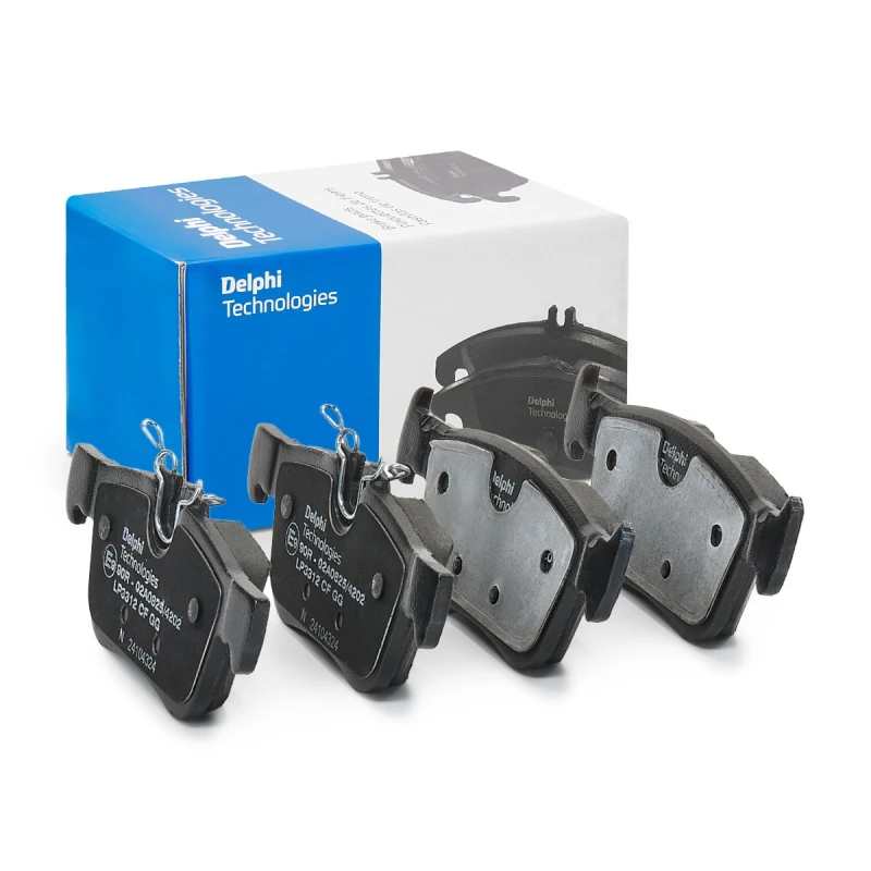 Image of DELPHI Brake pad set DELPHI LP3312