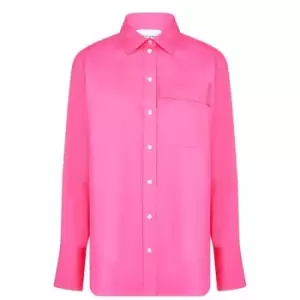 image of FRAME Oversized Vaca Shirt - Pink