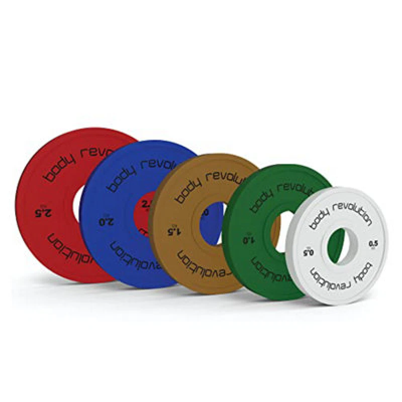 Image of Body Revolution Fractional Bumper Plates - 2 X 2 Kg