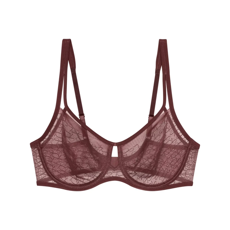 Image of Triumph Womens bra Triumph Signature Sheer 01 Marron Female 85E