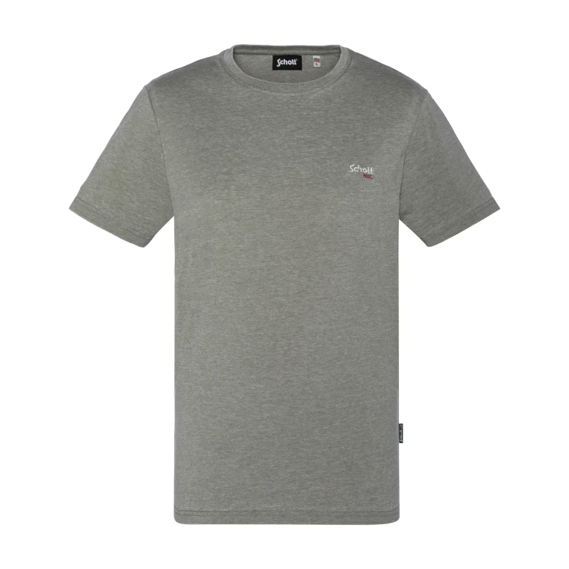 Image of Schott T-Shirt Schott Mc Cn Vert Male M