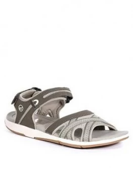 image of Regatta Santa Clara Sandal - Grey, Size 4, Women