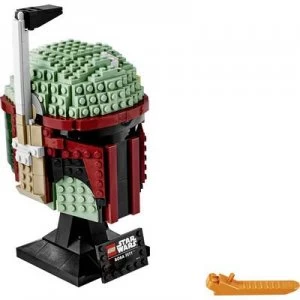 image of LEGO Star Wars Boba Fett Helmet Collectors Set 75277