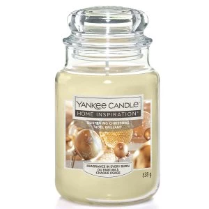 Image of Yankee Candle Home Inspiration Glistening Christmas Large Jar