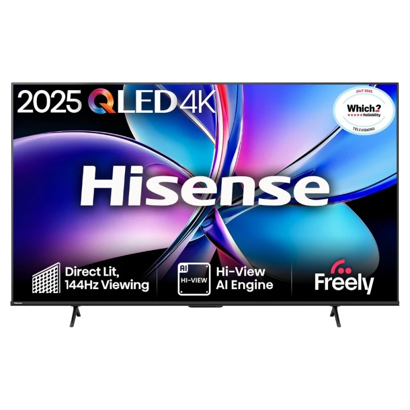 Image of Hisense 75" 75E7QTUK PRO Smart 4K Ultra HD QLED TV