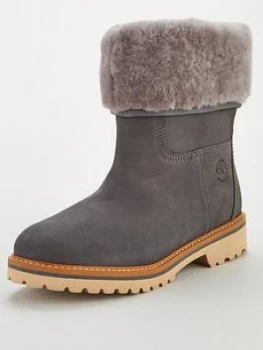 image of Timberland Chamonix Valley Calf Boots - Grey, Size 8, Women