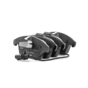 Image of TEXTAR Brake pad set Q+ 2470601 Brake pads,Brake pad set, disc brake AUDI,A4 Avant (8K5, B8),A4 Limousine (8K2, B8),A5 Sportback (8TA),A5 Coupe (8T3)