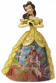 Image of Disney Traditions Enchanted Belle Ornament.